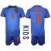 Nederland Steven Berghuis #11 Bortedraktsett Barn VM 2022 Korte ermer (+ Korte bukser)